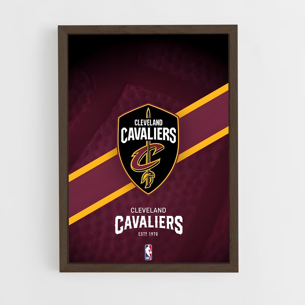 Poster Cleveland de cavaliers – affiche Basketball (vue 5)